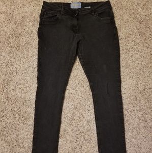Black Denim Jeggings Size 11